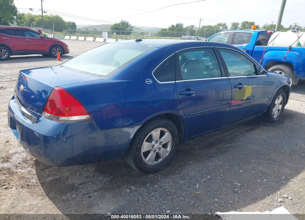 2006 CHEVROLET IMPALA LT VIN: 2G1WT58K169180035
