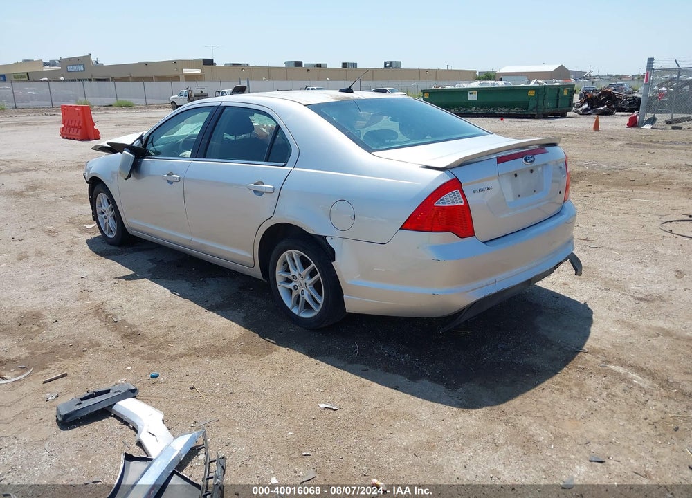 2011 FORD FUSION SE VIN: 3FAHP0HA2BR178240