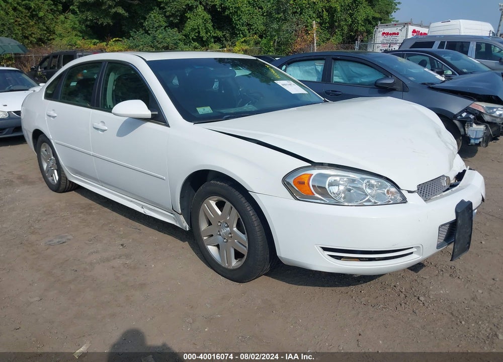 2012 CHEVROLET IMPALA LT VIN: 2G1WG5E31C1214762