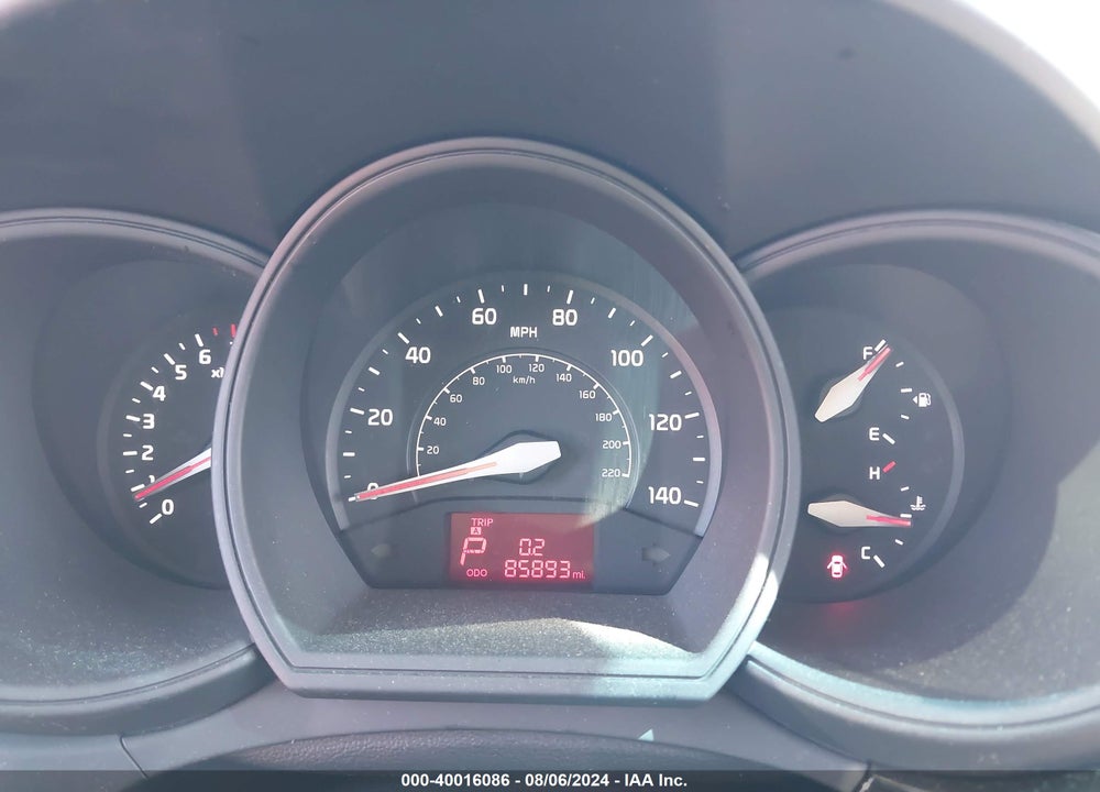 2016 KIA RIO LX VIN: KNADM4A3XG6598530
