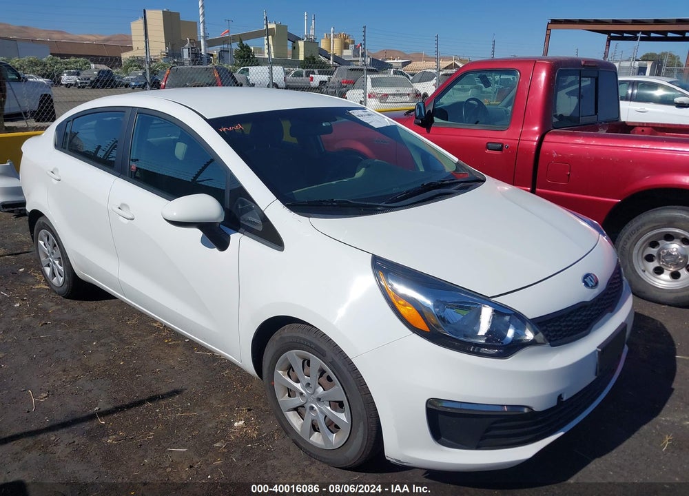 2016 KIA RIO LX VIN: KNADM4A3XG6598530
