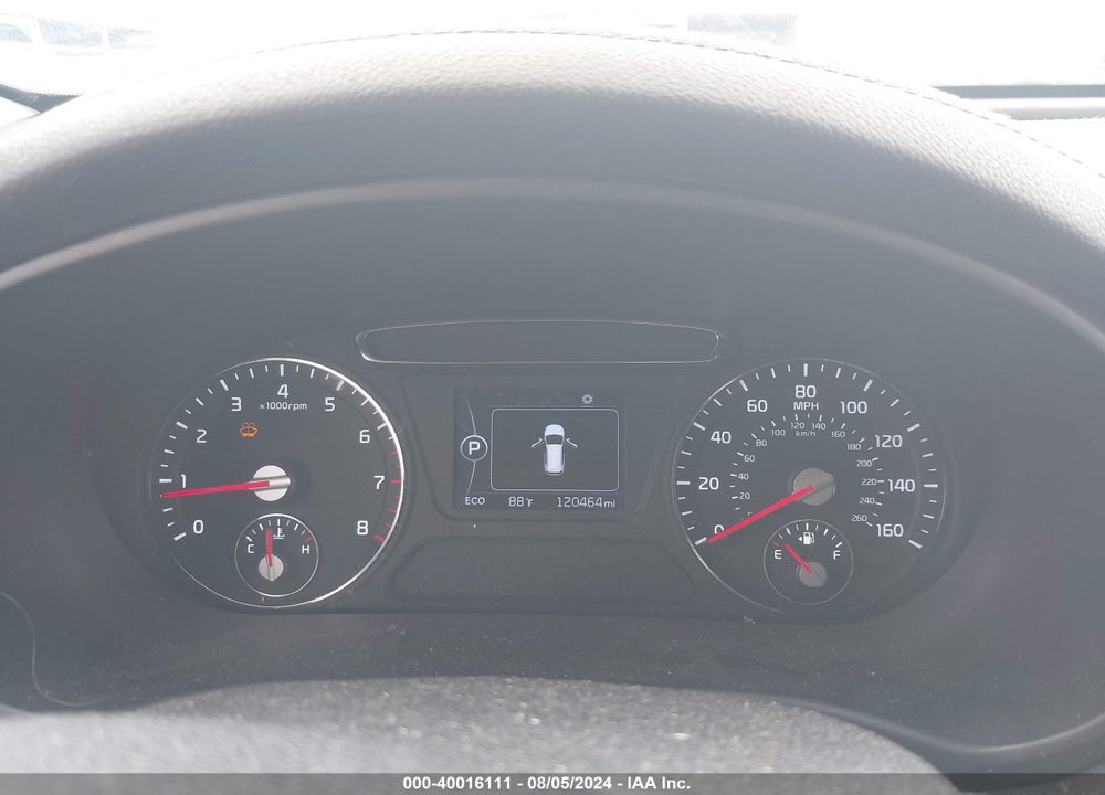 2016 KIA SORENTO 2.4L LX VIN: 5XYPG4A37GG089855