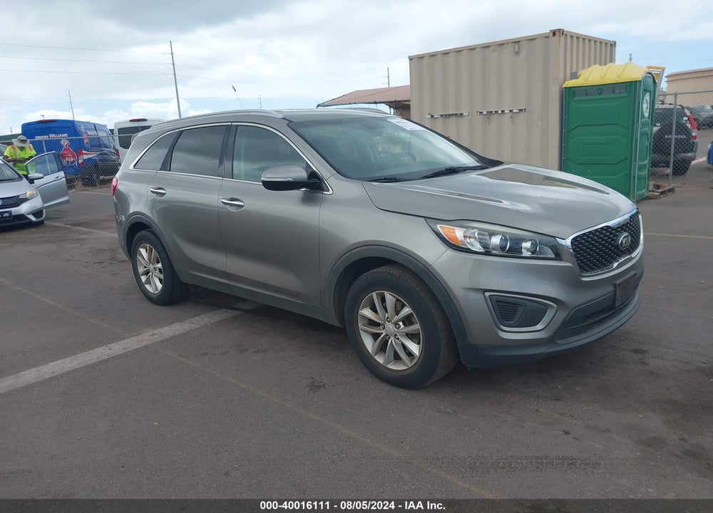 2016 KIA SORENTO 2.4L LX VIN: 5XYPG4A37GG089855
