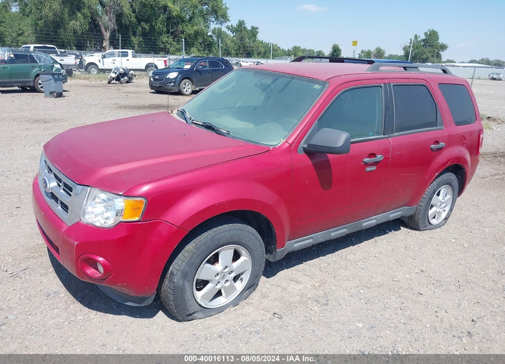 2010 FORD ESCAPE XLT VIN: 1FMCU9D75AKB94992