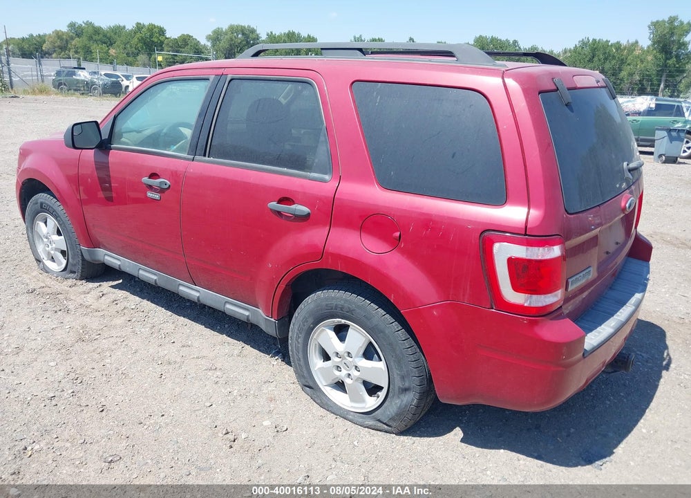 2010 FORD ESCAPE XLT VIN: 1FMCU9D75AKB94992