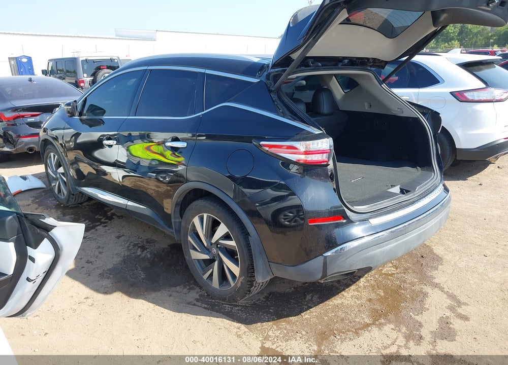 2018 NISSAN MURANO PLATINUM VIN: 5N1AZ2MG0JN109328