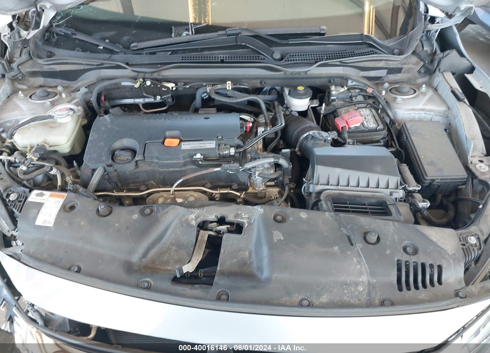 2018 HONDA CIVIC EX VIN: 2HGFC2F71JH550596