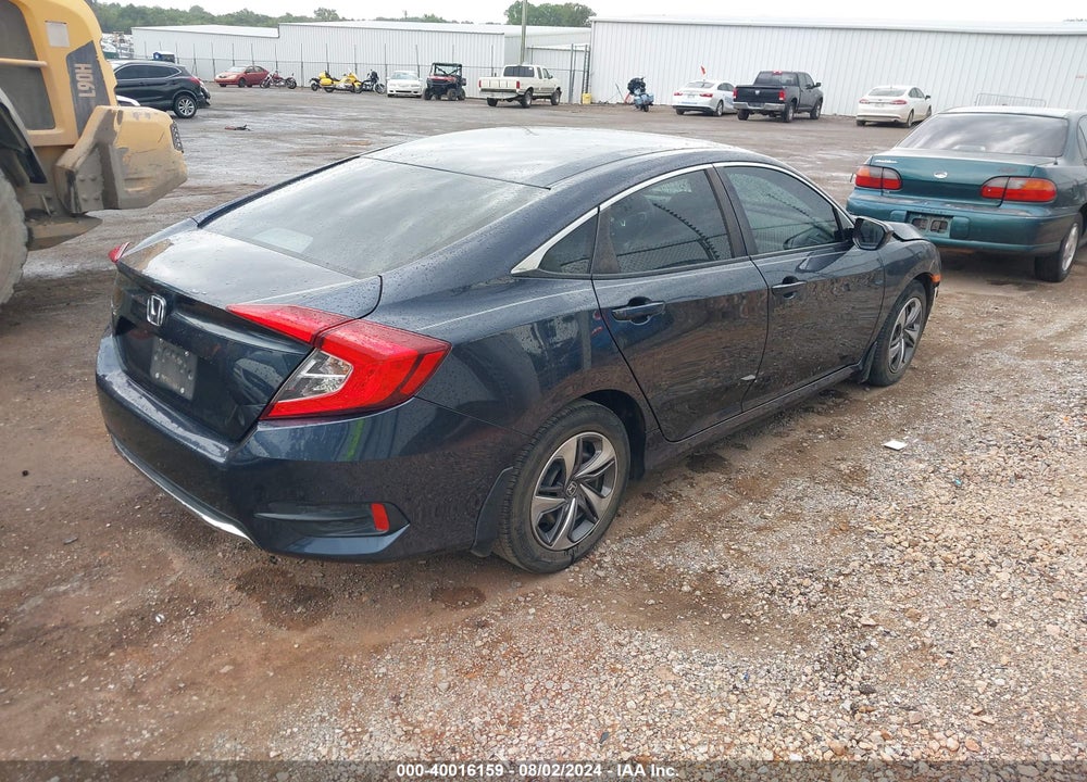 2019 HONDA CIVIC LX VIN: 2HGFC2F69KH504975