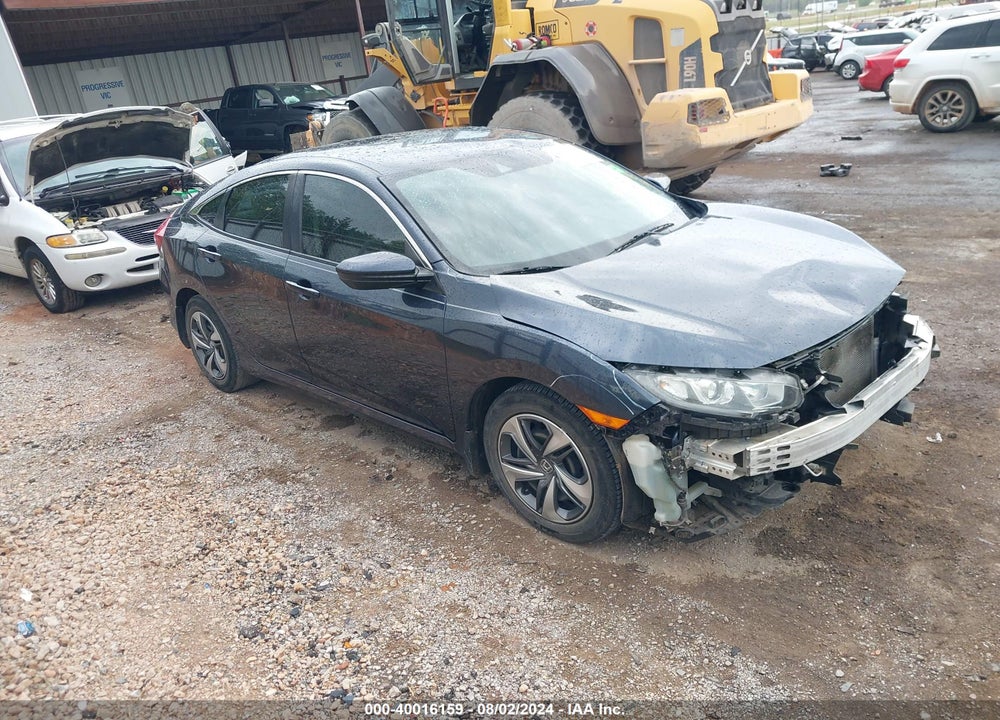 2019 HONDA CIVIC LX VIN: 2HGFC2F69KH504975