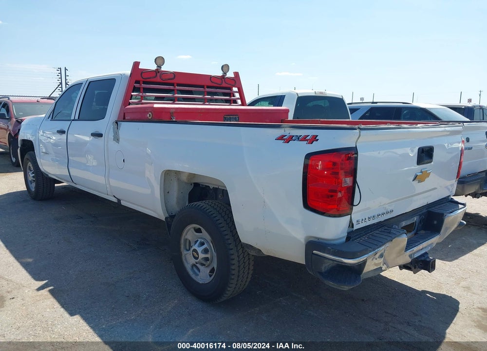 2018 CHEVROLET SILVERADO 2500HD WT VIN: 1GC1KUEG5JF265071