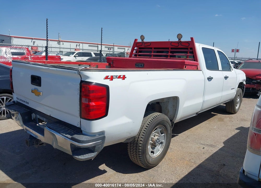 2018 CHEVROLET SILVERADO 2500HD WT VIN: 1GC1KUEG5JF265071