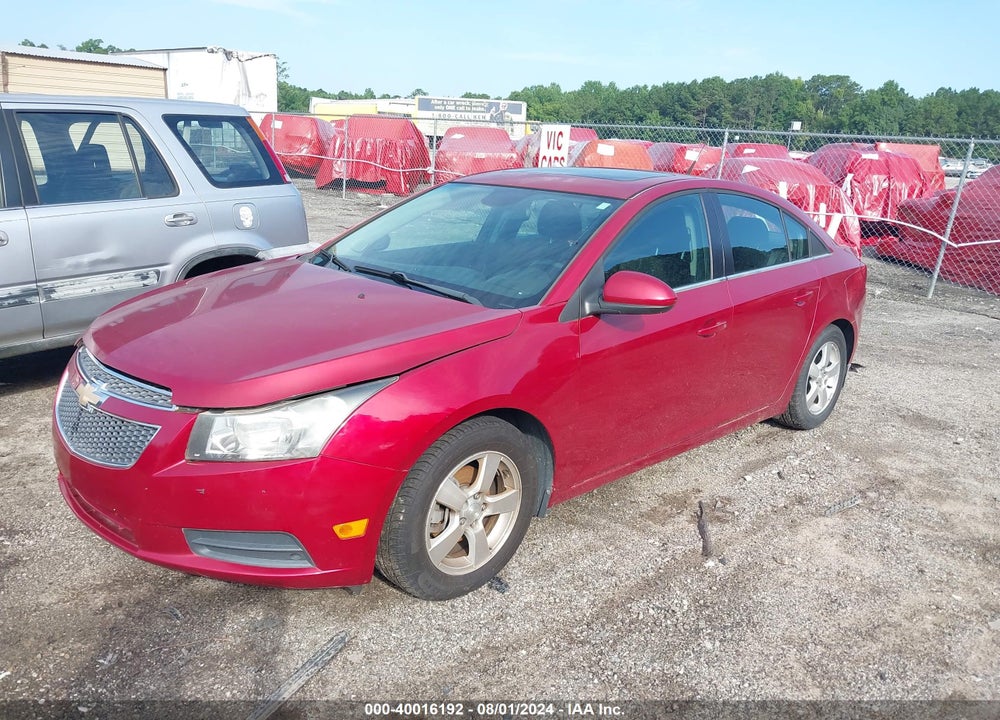 2014 CHEVROLET CRUZE 1LT AUTO VIN: 1G1PC5SB6E7290849