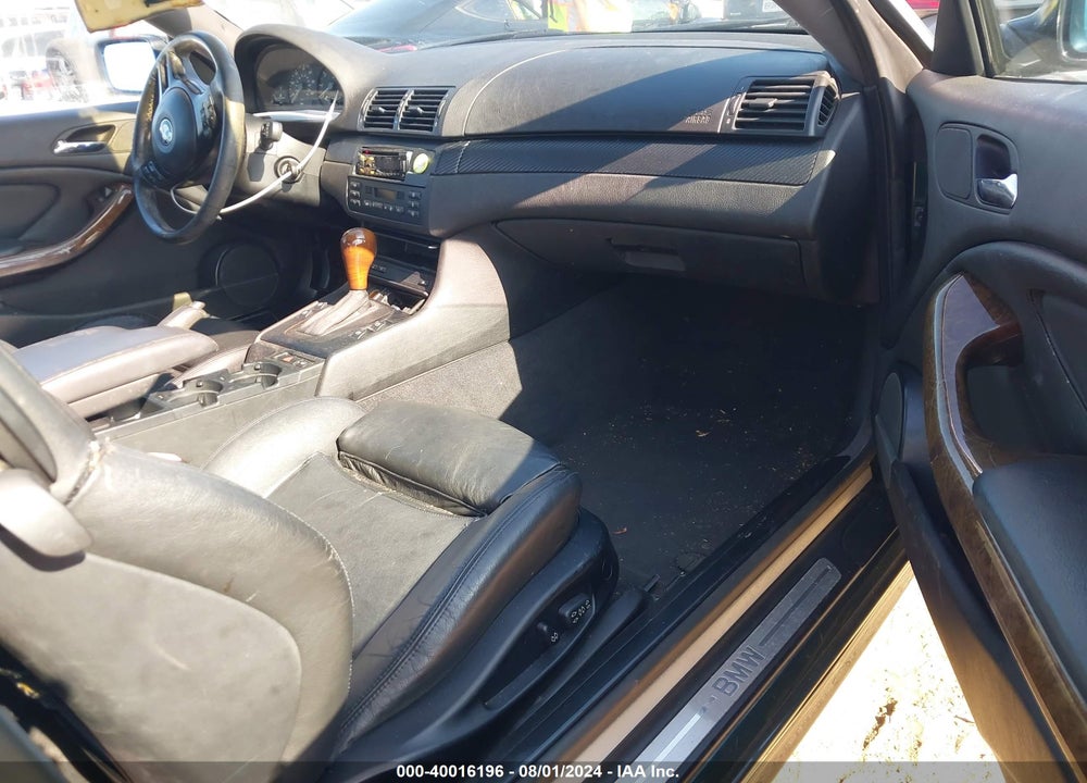 2001 BMW 325CI VIN: WBABN33491JW55342