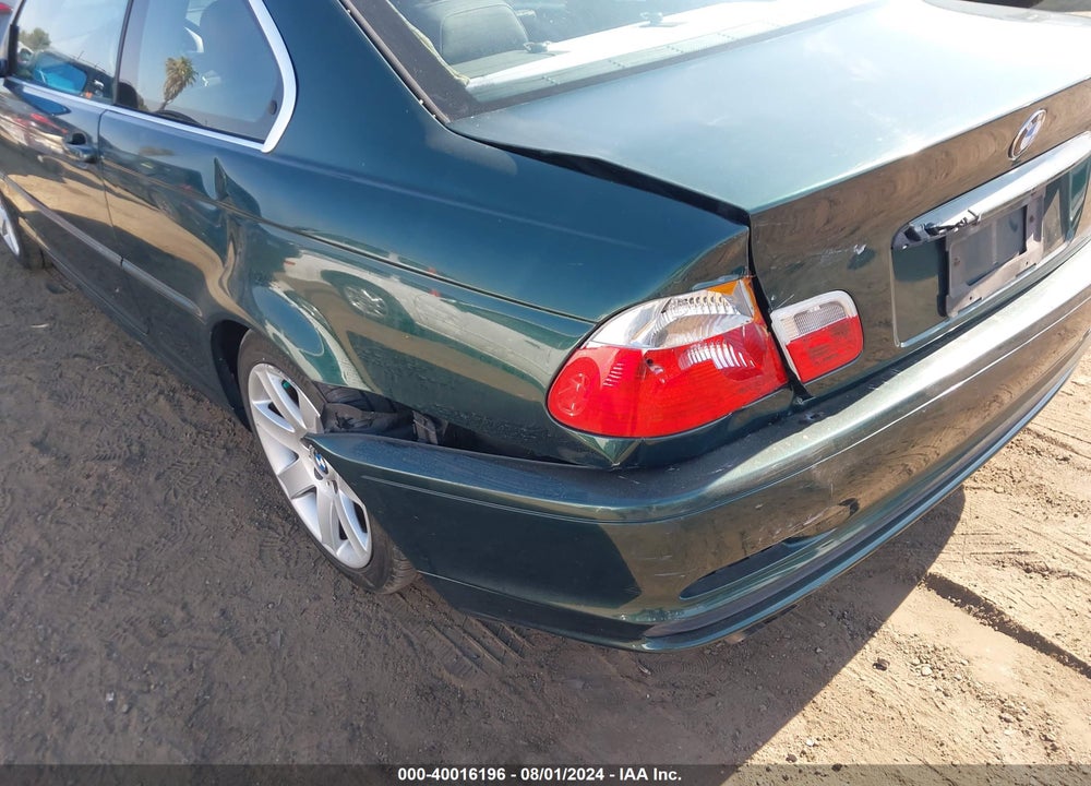 2001 BMW 325CI VIN: WBABN33491JW55342