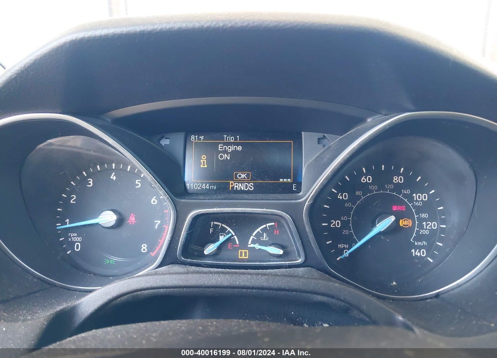 2015 FORD FOCUS TITANIUM VIN: 1FADP3N2XFL342075
