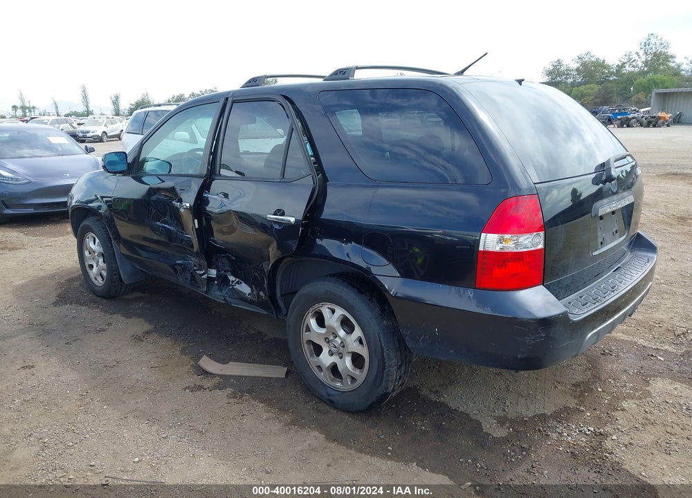 2002 ACURA MDX VIN: 2HNYD18682H547404