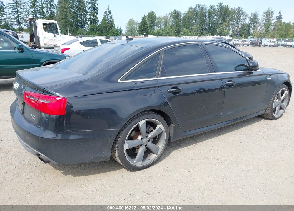 2013 AUDI A6 3.0T PREMIUM VIN: WAUHGAFC8DN008178