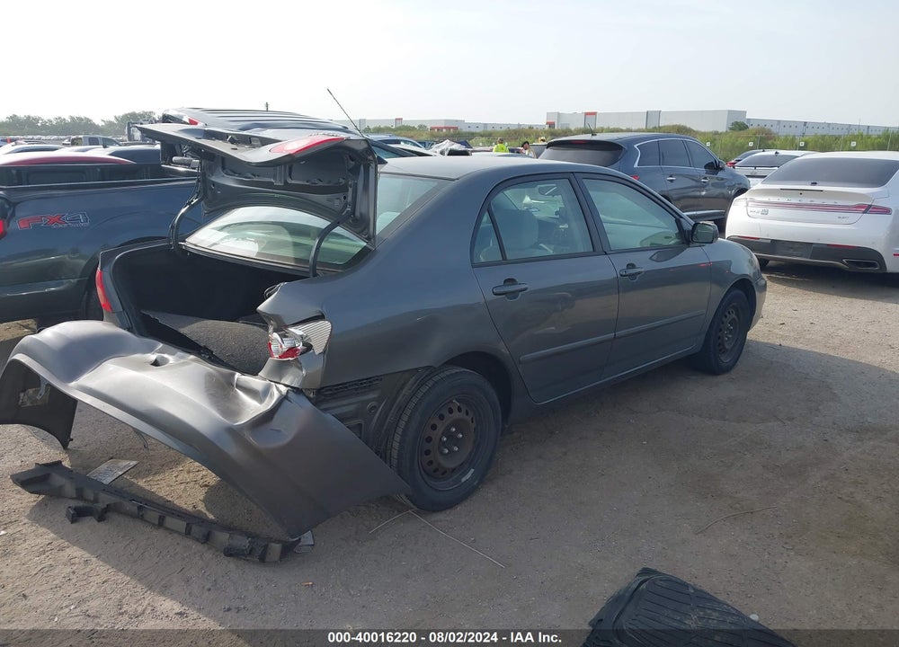 2008 TOYOTA COROLLA LE VIN: 2T1BR32E68C939535