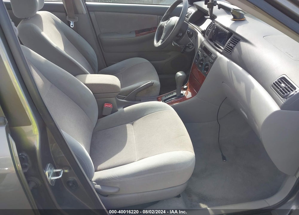 2008 TOYOTA COROLLA LE VIN: 2T1BR32E68C939535