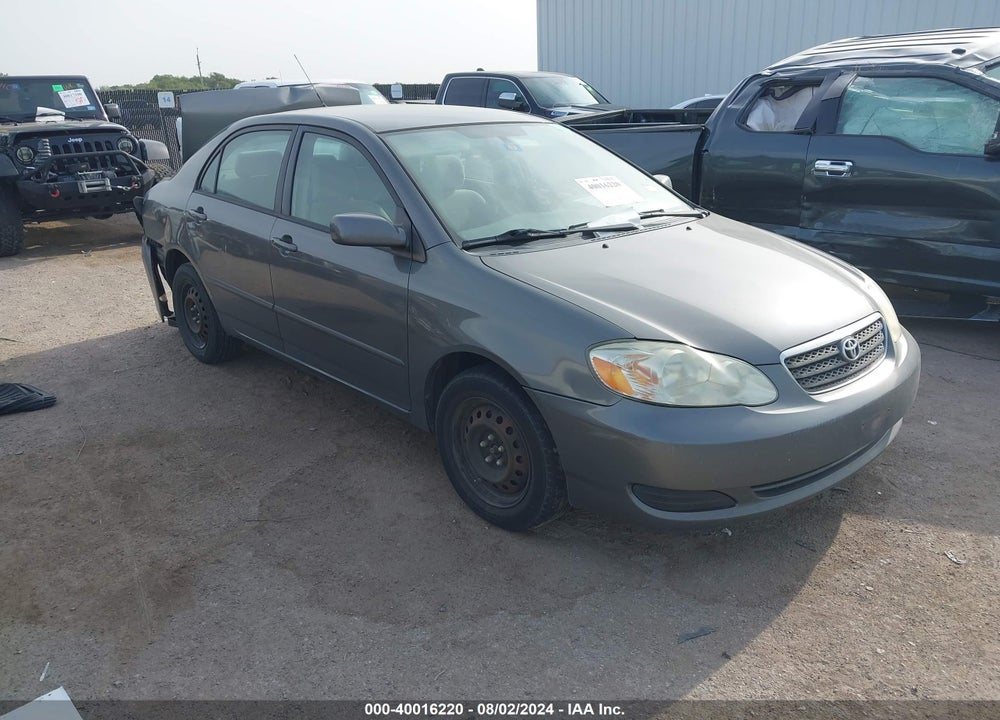 2008 TOYOTA COROLLA LE VIN: 2T1BR32E68C939535