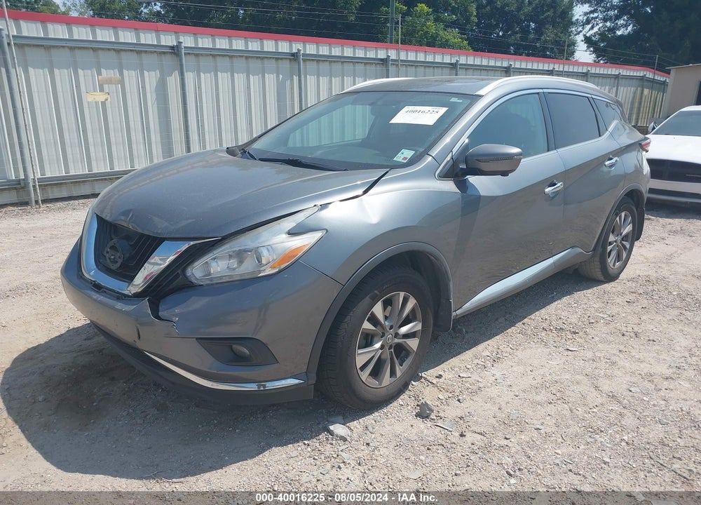 2017 NISSAN MURANO SL VIN: 5N1AZ2MG8HN160067