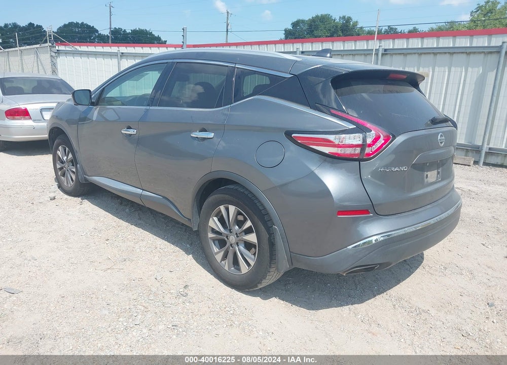 2017 NISSAN MURANO SL VIN: 5N1AZ2MG8HN160067