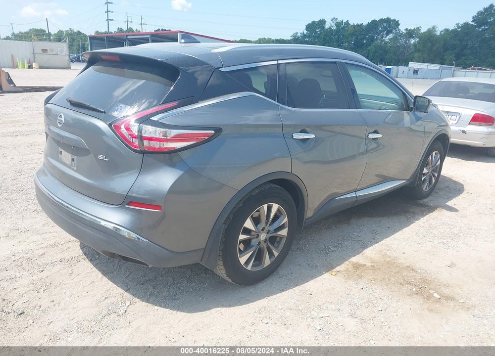2017 NISSAN MURANO SL VIN: 5N1AZ2MG8HN160067
