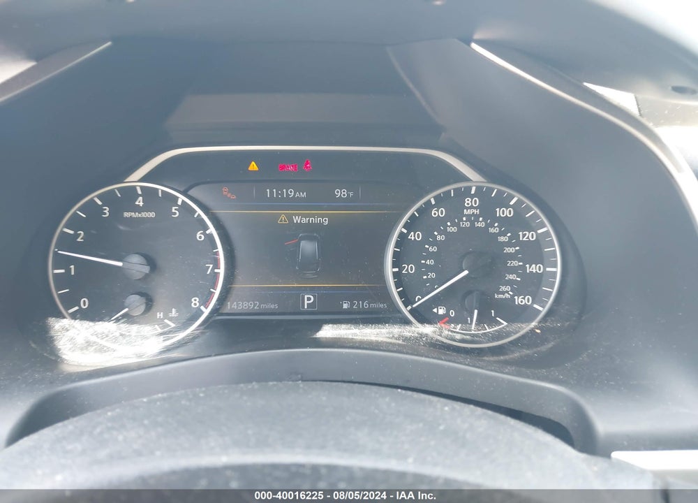 2017 NISSAN MURANO SL VIN: 5N1AZ2MG8HN160067