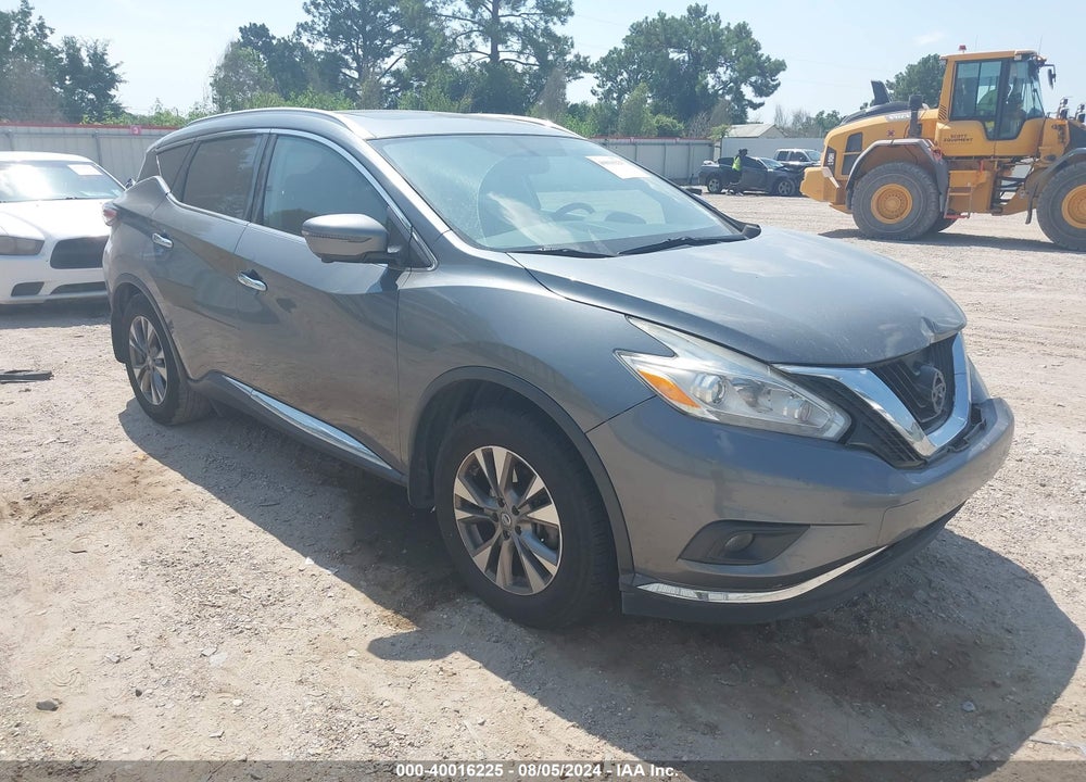 2017 NISSAN MURANO SL VIN: 5N1AZ2MG8HN160067