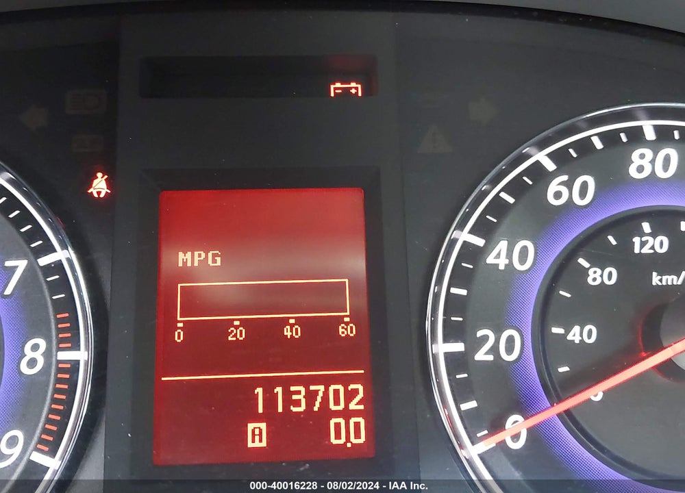 2008 INFINITI G35 JOURNEY VIN: JNKBV61E68M219071