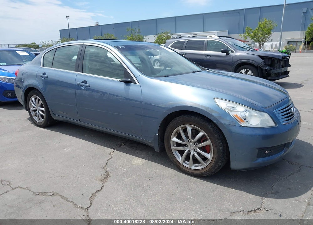 2008 INFINITI G35 JOURNEY VIN: JNKBV61E68M219071