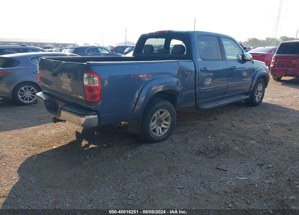 2006 TOYOTA TUNDRA SR5 V8 VIN: 5TBDT44126S535302