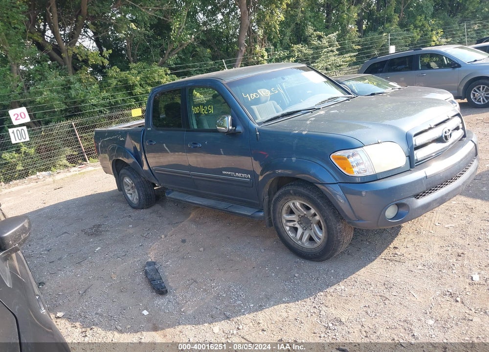 2006 TOYOTA TUNDRA SR5 V8 VIN: 5TBDT44126S535302