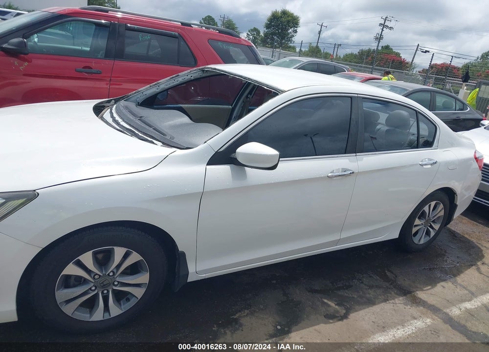 2013 HONDA ACCORD LX VIN: 1HGCR2F39DA191113