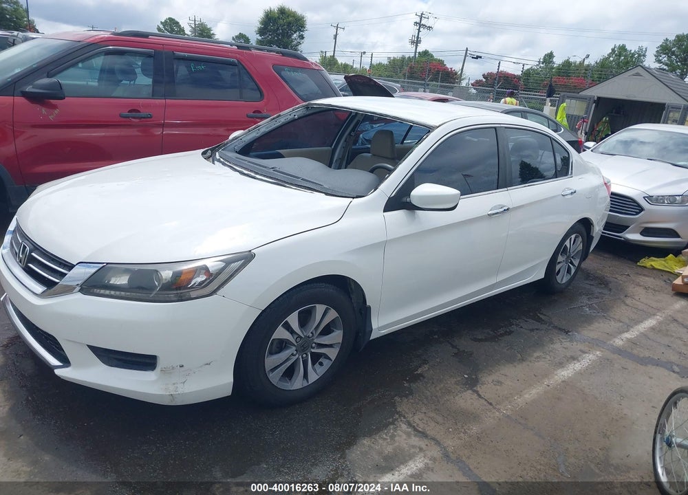 2013 HONDA ACCORD LX VIN: 1HGCR2F39DA191113