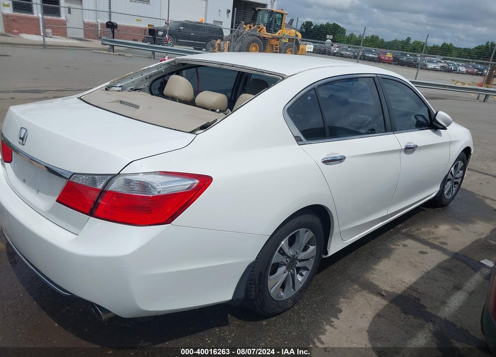 2013 HONDA ACCORD LX VIN: 1HGCR2F39DA191113
