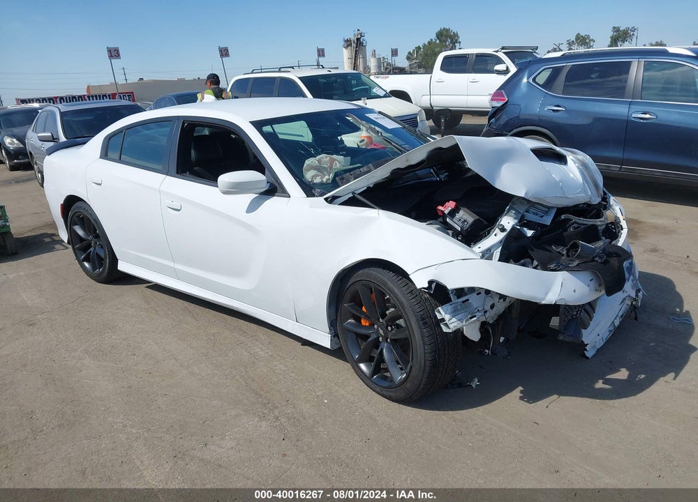 2022 DODGE CHARGER GT RWD VIN: 2C3CDXHG7NH227544