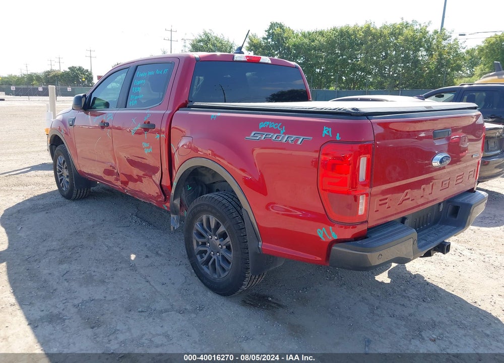 2020 FORD RANGER XLT VIN: 1FTER4EH8LLA61360