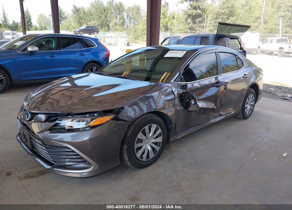 2021 TOYOTA CAMRY LE HYBRID VIN: 4T1C31AK9MU026097