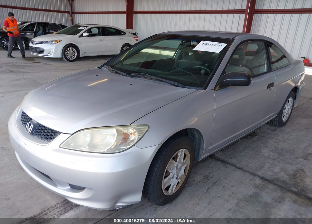 2004 HONDA CIVIC VP VIN: 1HGEM22114L049614