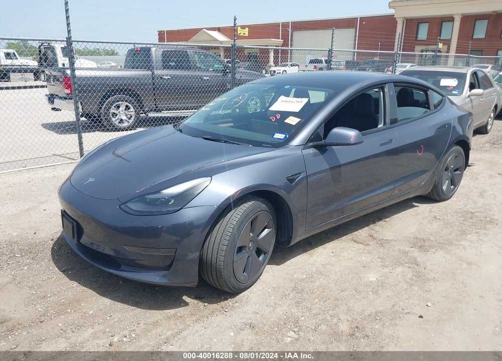 2023 TESLA MODEL 3 REAR-WHEEL DRIVE VIN: 5YJ3E1EAXPF423072