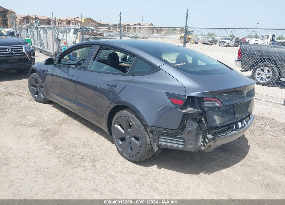 2023 TESLA MODEL 3 REAR-WHEEL DRIVE VIN: 5YJ3E1EAXPF423072
