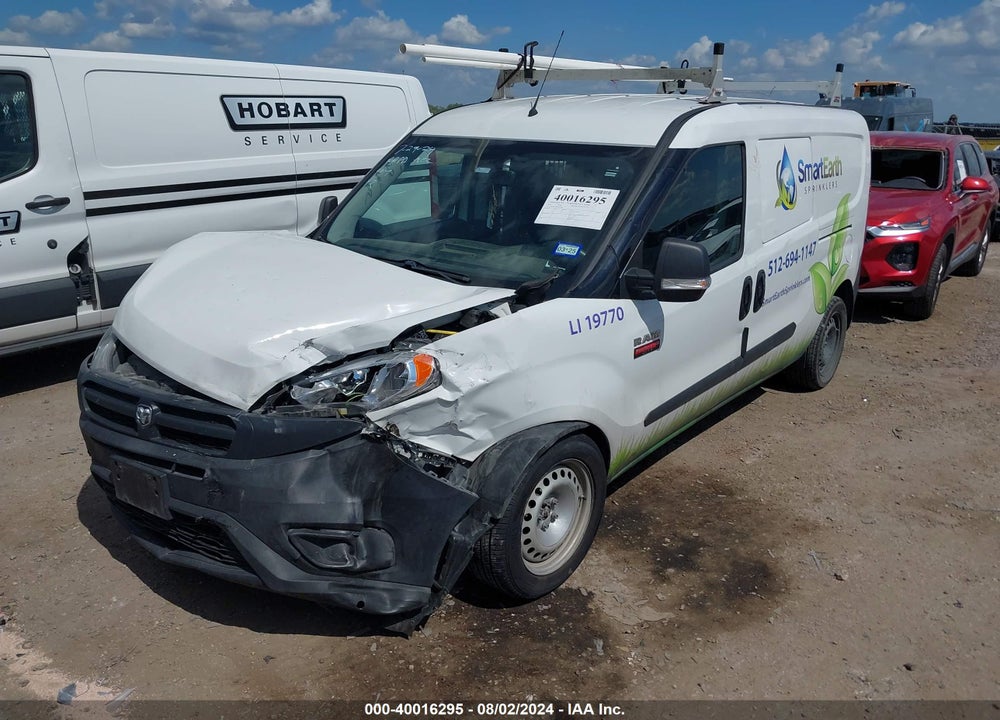 2018 RAM PROMASTER CITY TRADESMAN VIN: ZFBERFAB1J6L32304