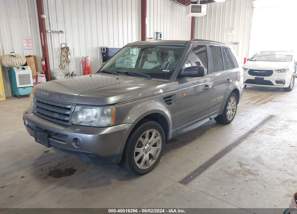 2008 LAND ROVER RANGE ROVER SPORT HSE VIN: SALSK25478A128969