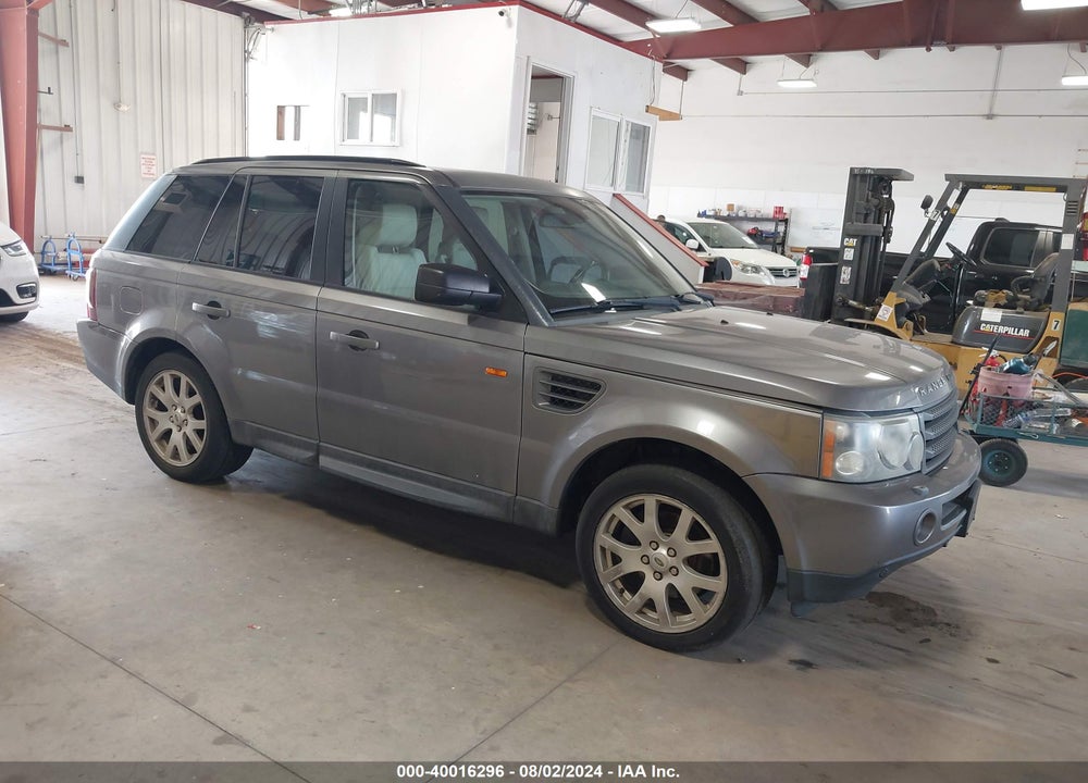 2008 LAND ROVER RANGE ROVER SPORT HSE VIN: SALSK25478A128969