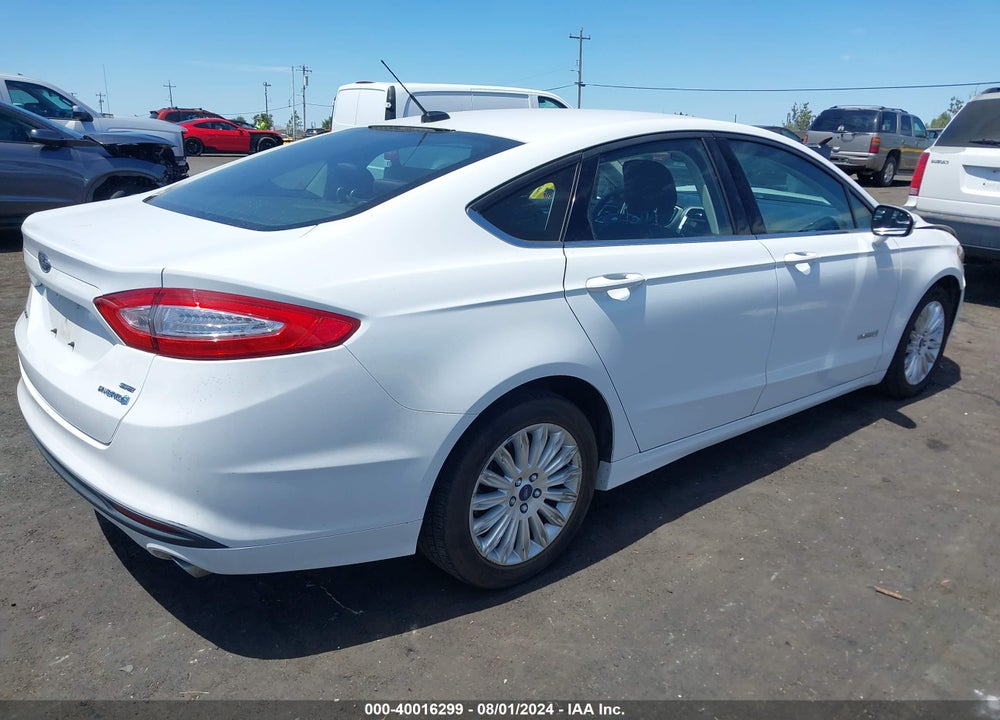 2013 FORD FUSION HYBRID VIN: 3FA6P0LU9DR380522