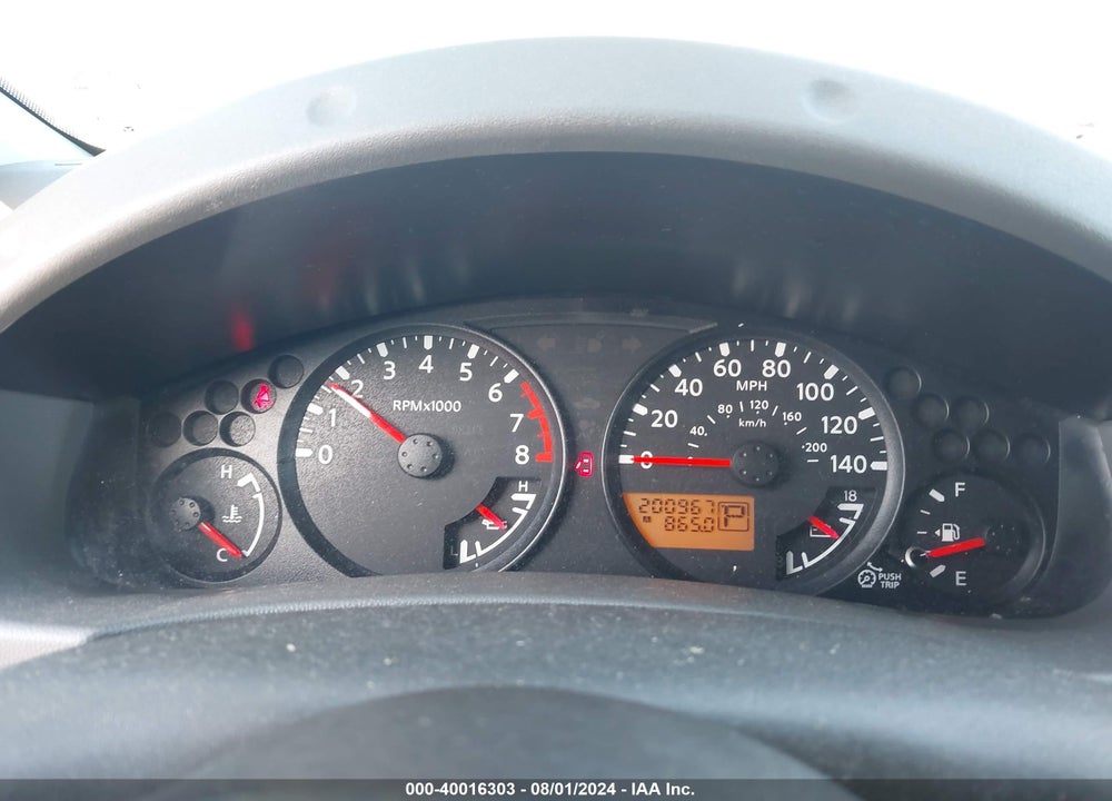 2007 NISSAN XTERRA S VIN: 5N1AN08UX7C504993