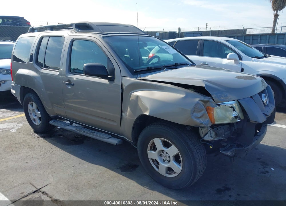 2007 NISSAN XTERRA S VIN: 5N1AN08UX7C504993
