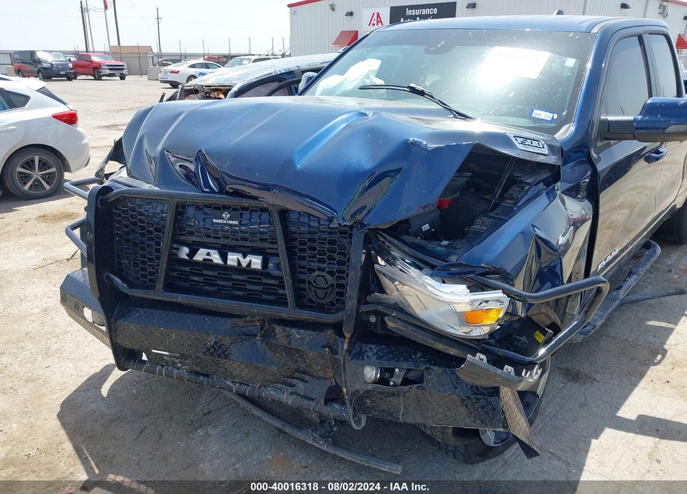 2023 RAM 1500 BIG HORN QUAD CAB 4X2 6'4 BOX VIN: 1C6RREBT2PN553156
