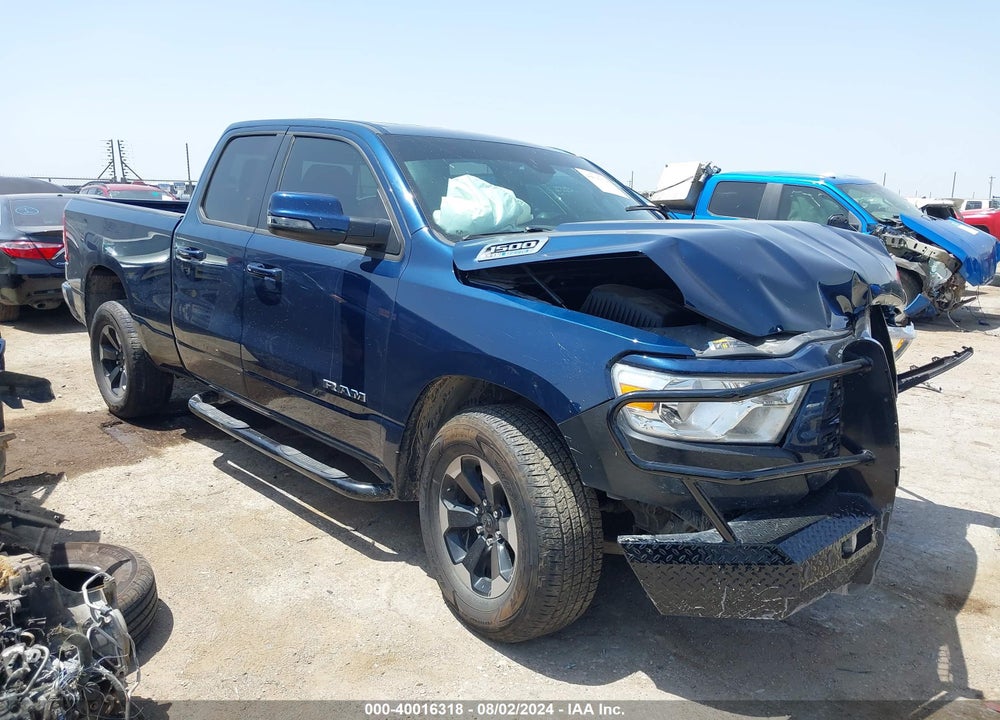 2023 RAM 1500 BIG HORN QUAD CAB 4X2 6'4 BOX VIN: 1C6RREBT2PN553156